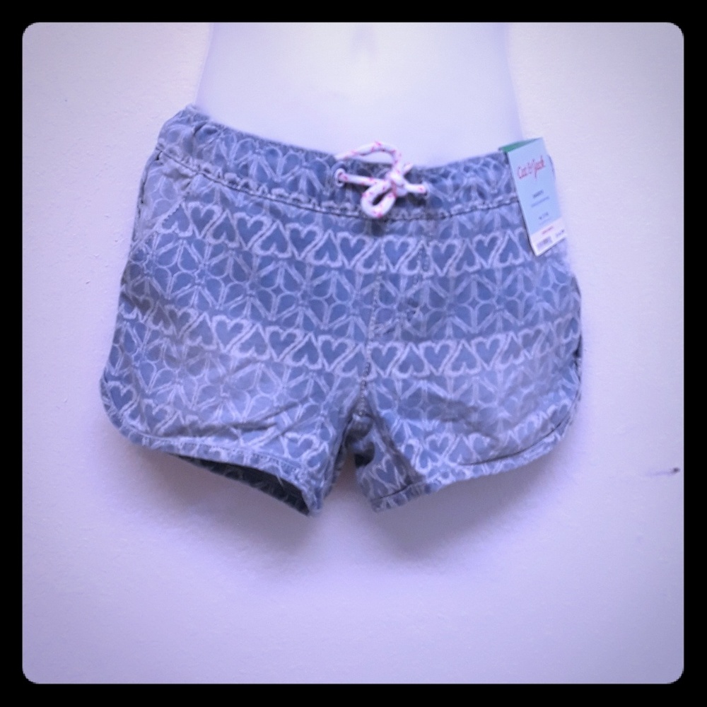 Girl heart shorts